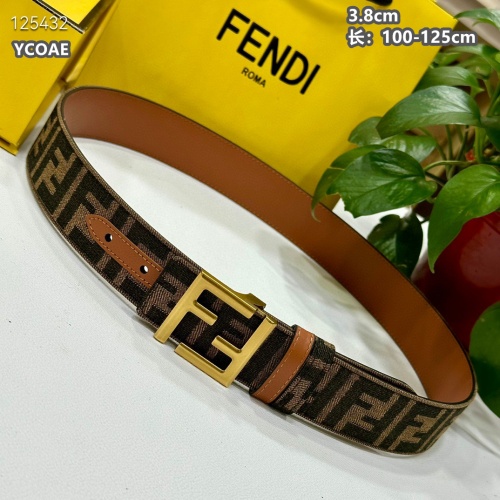 Replica Fendi AAA Quality Belts For Men #1245419 $60.00 USD for Wholesale