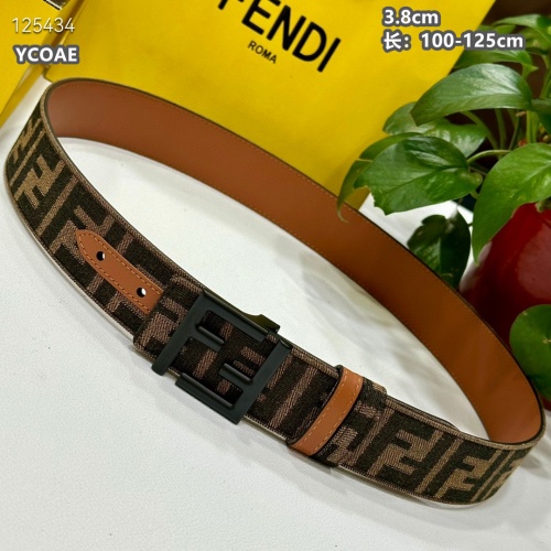 Replica Fendi AAA Quality Belts For Men #1245421 $60.00 USD for Wholesale