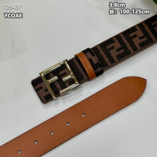 Replica Fendi AAA Quality Belts For Men #1245423 $60.00 USD for Wholesale