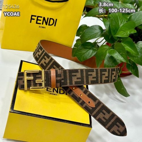 Fendi AAA Quality Belts For Men #1245424 $60.00 USD, Wholesale Replica Fendi AAA Quality Belts