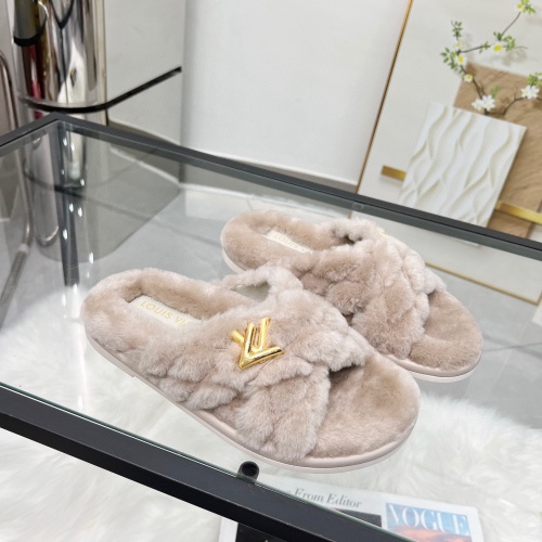 Replica Louis Vuitton Slippers For Women #1245425 $98.00 USD for Wholesale