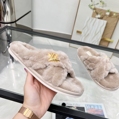 Replica Louis Vuitton Slippers For Women #1245425 $98.00 USD for Wholesale