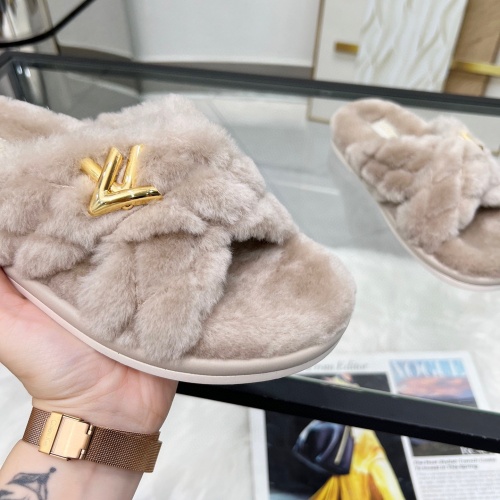 Replica Louis Vuitton Slippers For Women #1245425 $98.00 USD for Wholesale