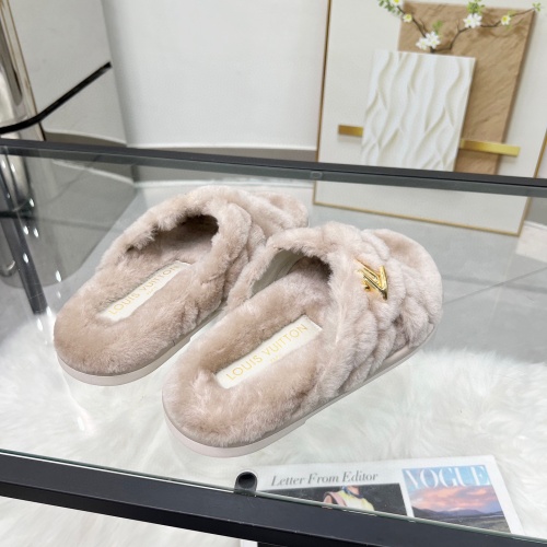 Replica Louis Vuitton Slippers For Women #1245425 $98.00 USD for Wholesale