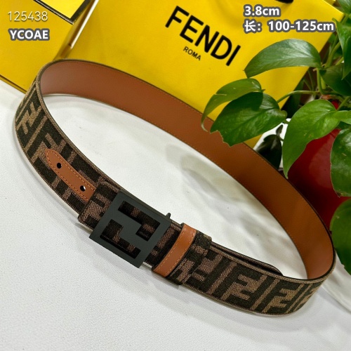 Replica Fendi AAA Quality Belts For Men #1245427 $60.00 USD for Wholesale