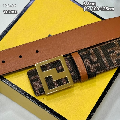 Replica Fendi AAA Quality Belts For Men #1245428 $60.00 USD for Wholesale