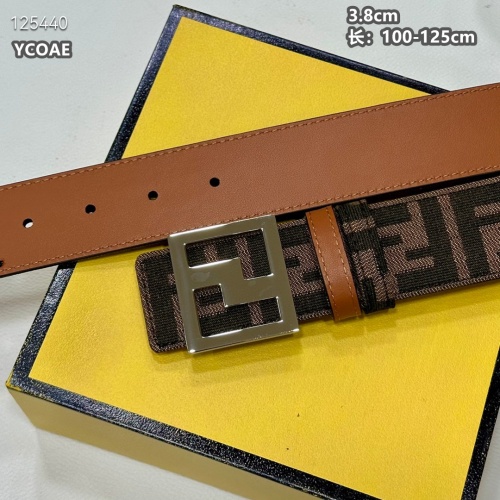 Replica Fendi AAA Quality Belts For Men #1245430 $60.00 USD for Wholesale