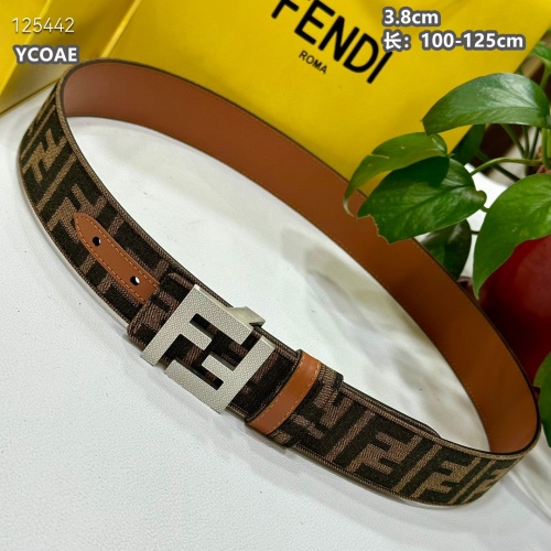 Replica Fendi AAA Quality Belts For Men #1245432 $60.00 USD for Wholesale