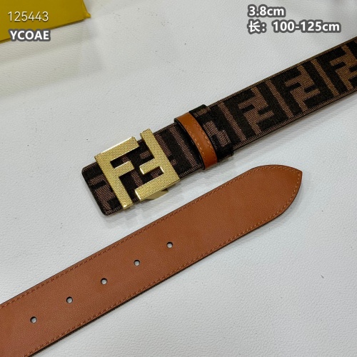 Replica Fendi AAA Quality Belts For Men #1245433 $60.00 USD for Wholesale