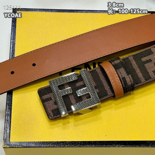 Replica Fendi AAA Quality Belts For Men #1245434 $60.00 USD for Wholesale