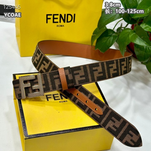 Fendi AAA Quality Belts For Men #1245435 $60.00 USD, Wholesale Replica Fendi AAA Quality Belts