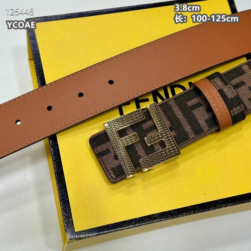 Replica Fendi AAA Quality Belts For Men #1245435 $60.00 USD for Wholesale