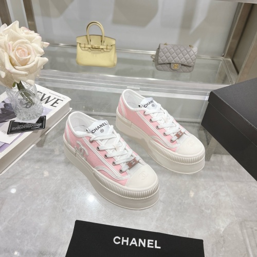 Replica Chanel Casual Shoes For Women #1245436 $92.00 USD for Wholesale