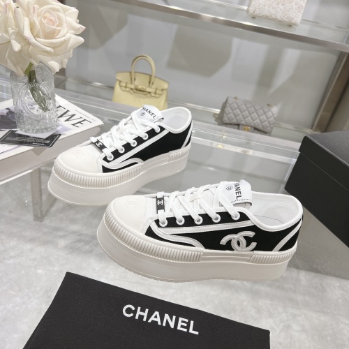 Chanel Casual Shoes For Women #1245437 $92.00 USD, Wholesale Replica Chanel Casual Shoes