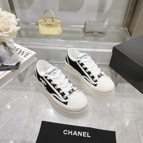 Replica Chanel Casual Shoes For Women #1245437 $92.00 USD for Wholesale