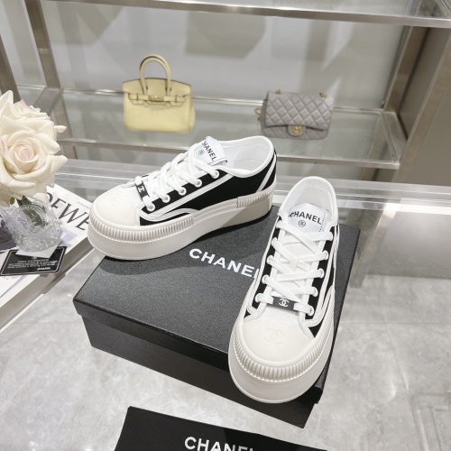 Replica Chanel Casual Shoes For Women #1245437 $92.00 USD for Wholesale