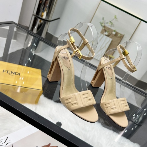 Replica Fendi Sandal For Women #1245438 $96.00 USD for Wholesale