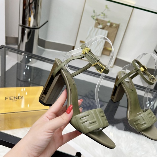 Replica Fendi Sandal For Women #1245439 $96.00 USD for Wholesale