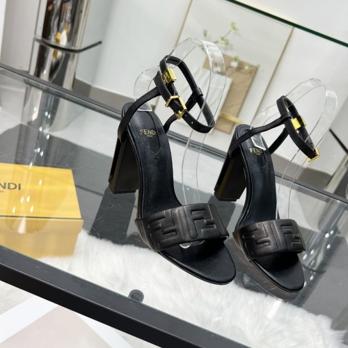 Replica Fendi Sandal For Women #1245440 $96.00 USD for Wholesale