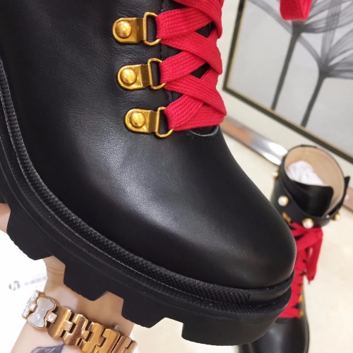 Replica Gucci Boots For Women #1245441 $96.00 USD for Wholesale