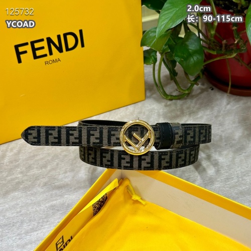 Fendi AAA Quality Belts For Women #1245450 $56.00 USD, Wholesale Replica Fendi AAA Quality Belts