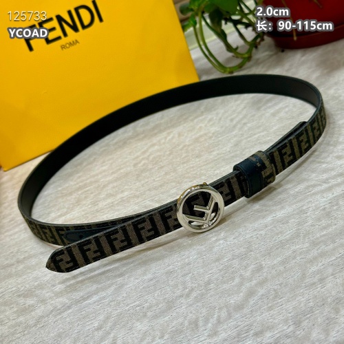 Replica Fendi AAA Quality Belts For Women #1245451 $56.00 USD for Wholesale