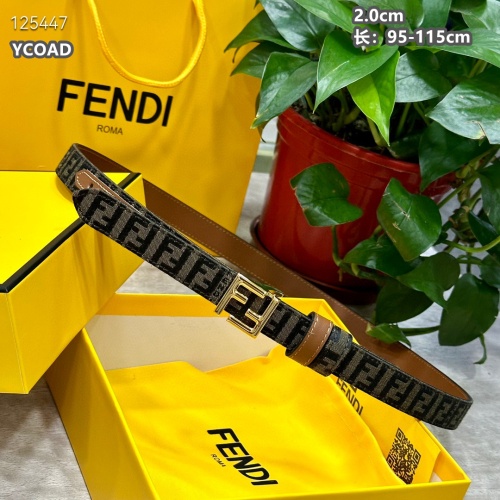 Fendi AAA Quality Belts For Women #1245452 $56.00 USD, Wholesale Replica Fendi AAA Quality Belts