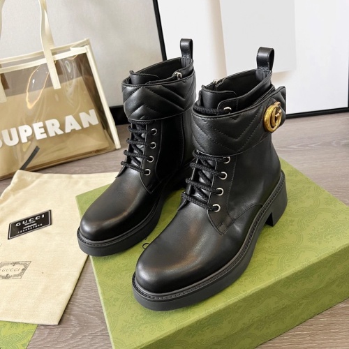 Gucci Boots For Women #1245460 $102.00 USD, Wholesale Replica Gucci Boots