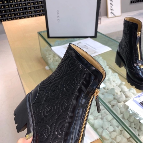 Replica Gucci Boots For Women #1245462 $102.00 USD for Wholesale