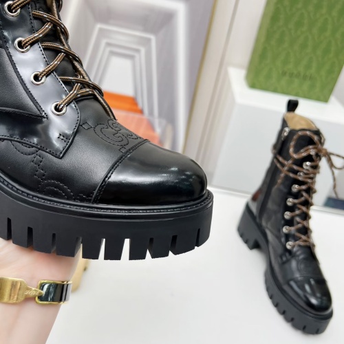 Replica Gucci Boots For Women #1245465 $118.00 USD for Wholesale