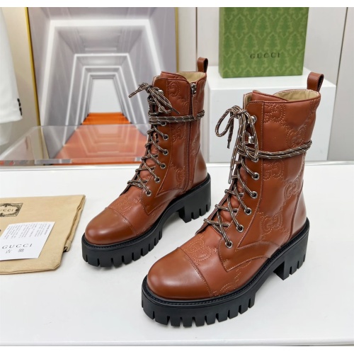 Gucci Boots For Women #1245466 $118.00 USD, Wholesale Replica Gucci Boots