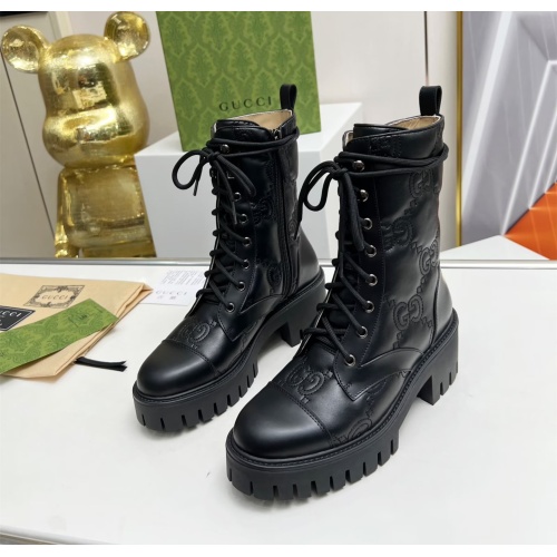 Gucci Boots For Women #1245467 $118.00 USD, Wholesale Replica Gucci Boots