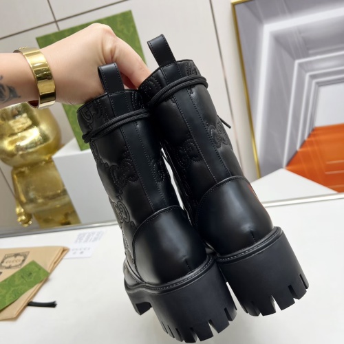 Replica Gucci Boots For Women #1245467 $118.00 USD for Wholesale