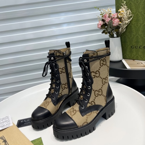 Gucci Boots For Women #1245468 $118.00 USD, Wholesale Replica Gucci Boots