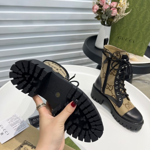 Replica Gucci Boots For Women #1245468 $118.00 USD for Wholesale