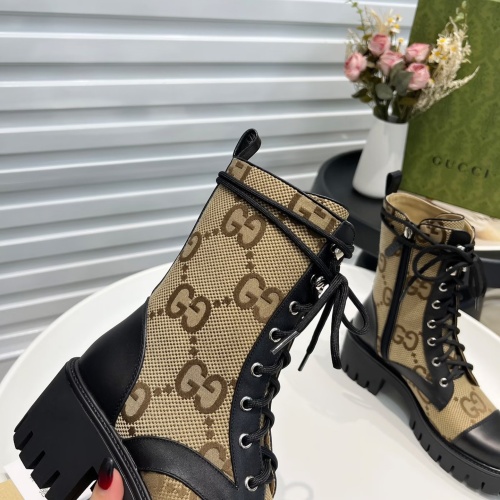 Replica Gucci Boots For Women #1245468 $118.00 USD for Wholesale