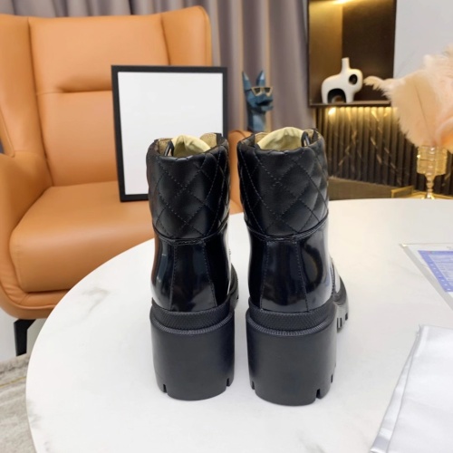 Replica Gucci Boots For Women #1245471 $102.00 USD for Wholesale