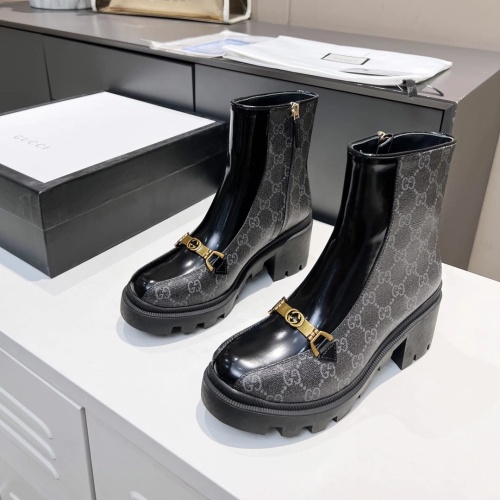 Gucci Boots For Women #1245474 $102.00 USD, Wholesale Replica Gucci Boots