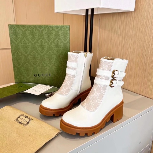 Gucci Boots For Women #1245475 $102.00 USD, Wholesale Replica Gucci Boots