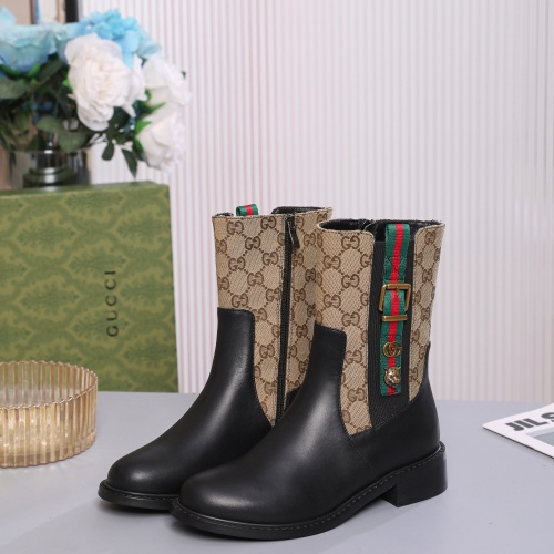 Gucci Boots For Women #1245495 $100.00 USD, Wholesale Replica Gucci Boots