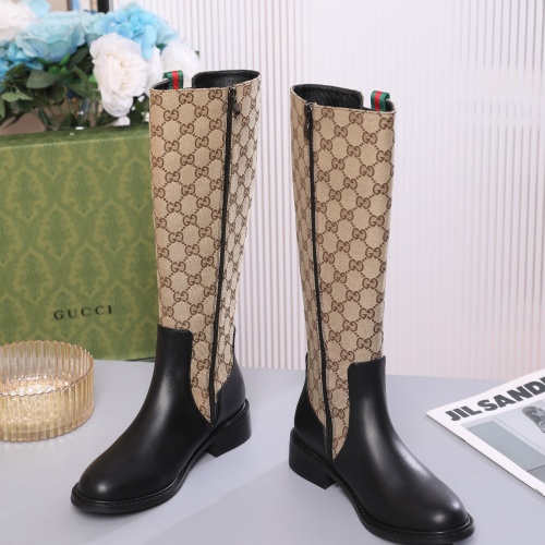 Replica Gucci Boots For Women #1245498 $118.00 USD for Wholesale