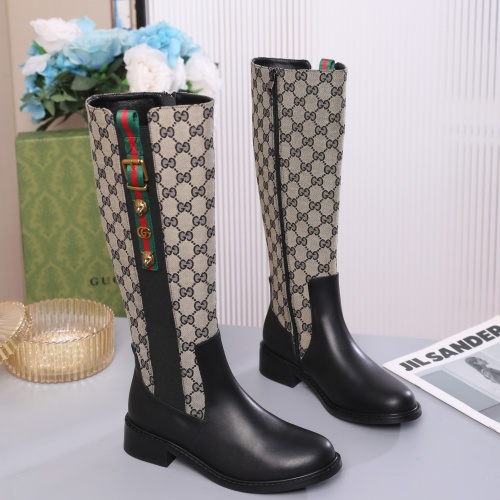 Replica Gucci Boots For Women #1245499 $118.00 USD for Wholesale