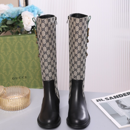 Replica Gucci Boots For Women #1245499 $118.00 USD for Wholesale