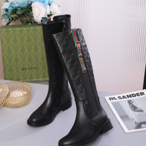 Replica Gucci Boots For Women #1245500 $118.00 USD for Wholesale