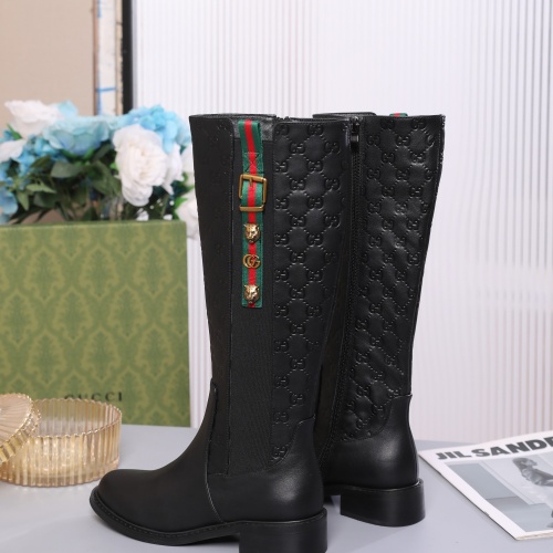 Replica Gucci Boots For Women #1245500 $118.00 USD for Wholesale