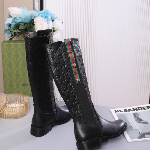 Replica Gucci Boots For Women #1245500 $118.00 USD for Wholesale