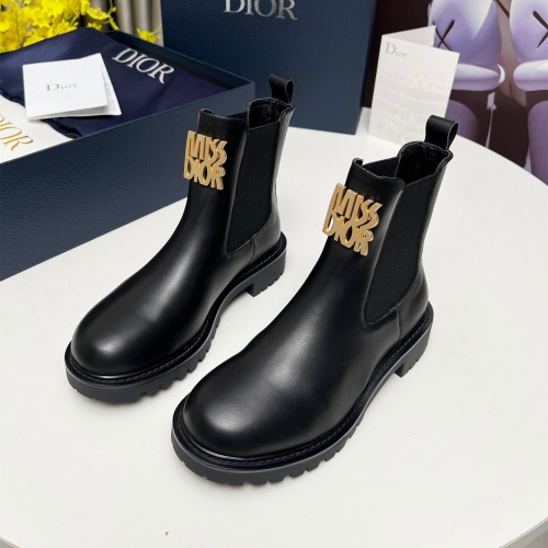 Christian Dior Boots For Women #1245519 $105.00 USD, Wholesale Replica Christian Dior Boots