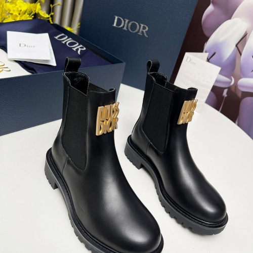 Replica Christian Dior Boots For Women #1245519 $105.00 USD for Wholesale