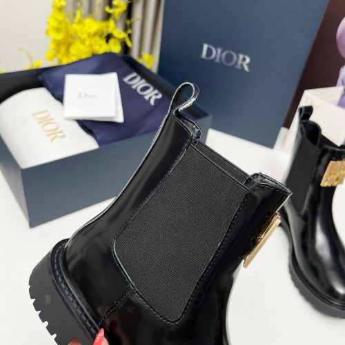 Replica Christian Dior Boots For Women #1245520 $105.00 USD for Wholesale