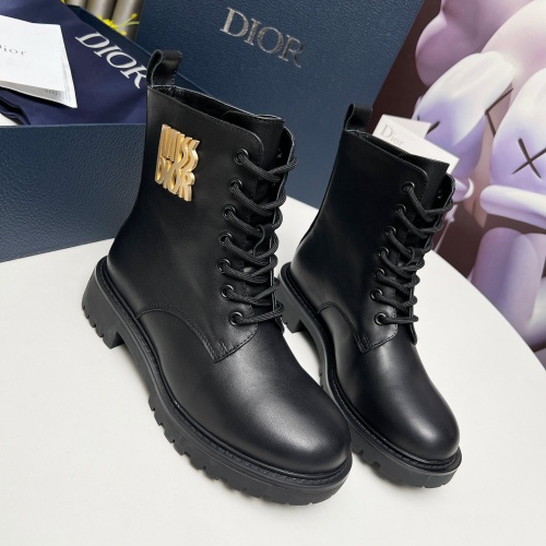 Replica Christian Dior Boots For Women #1245525 $105.00 USD for Wholesale